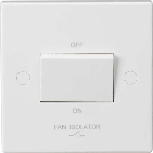 10A 3 Pole Fan Isolator Switch