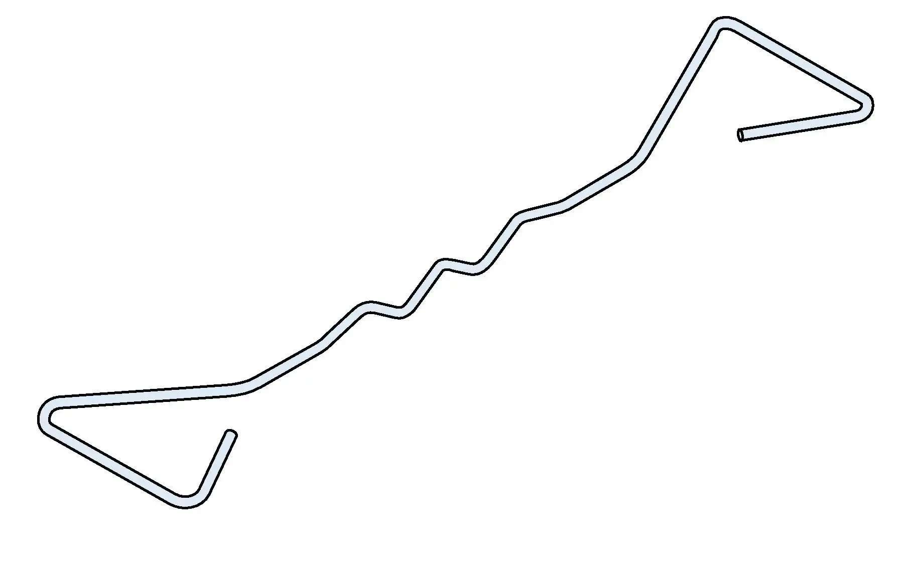 Double Triangle Wall Tie 300mm (Qty.250)