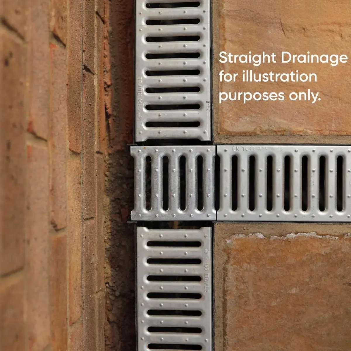 Corner Unit with Black Steel Grating