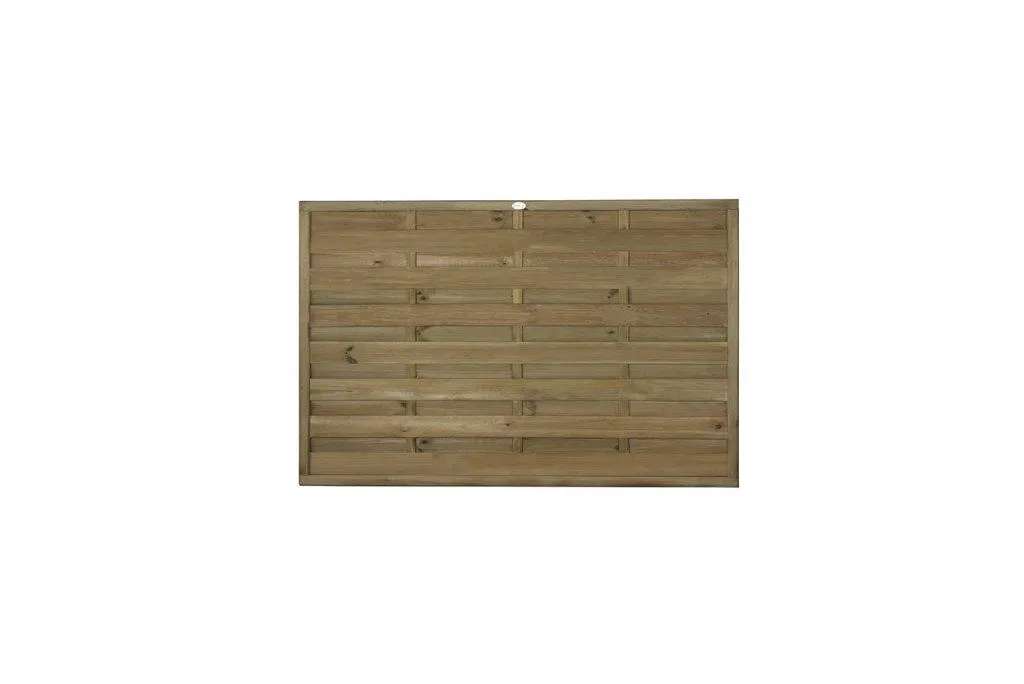 Staggered Fence Panel Natural 1800 x 1800mm (6x6ft)