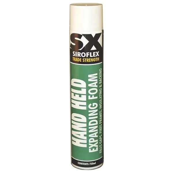 750ml Trade Strength Hand Held Expanding Foam