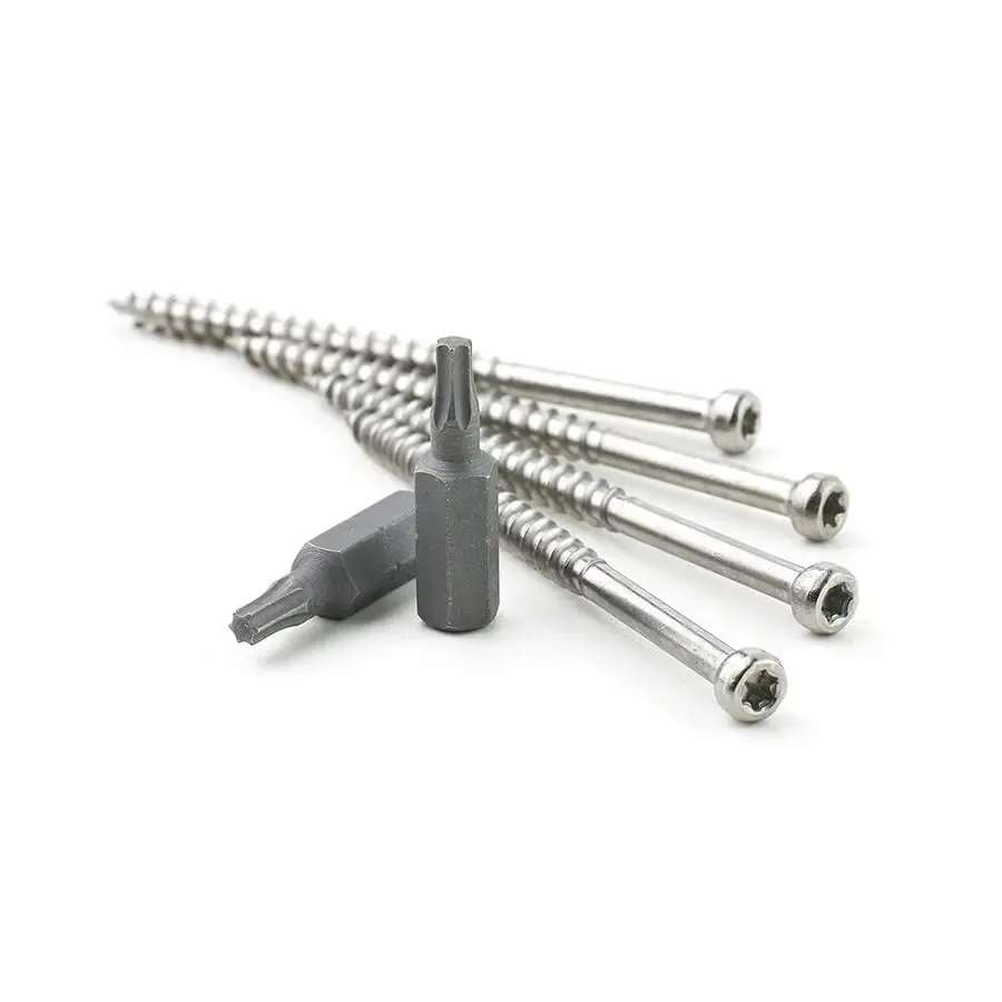 Stainless Steel Fixings with Bit 4.5mm x 60mm (Qty.250)