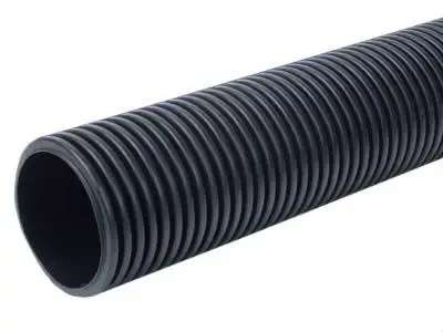 TwinWall 300mm Plain Ended Pipe - Unperforated 6m