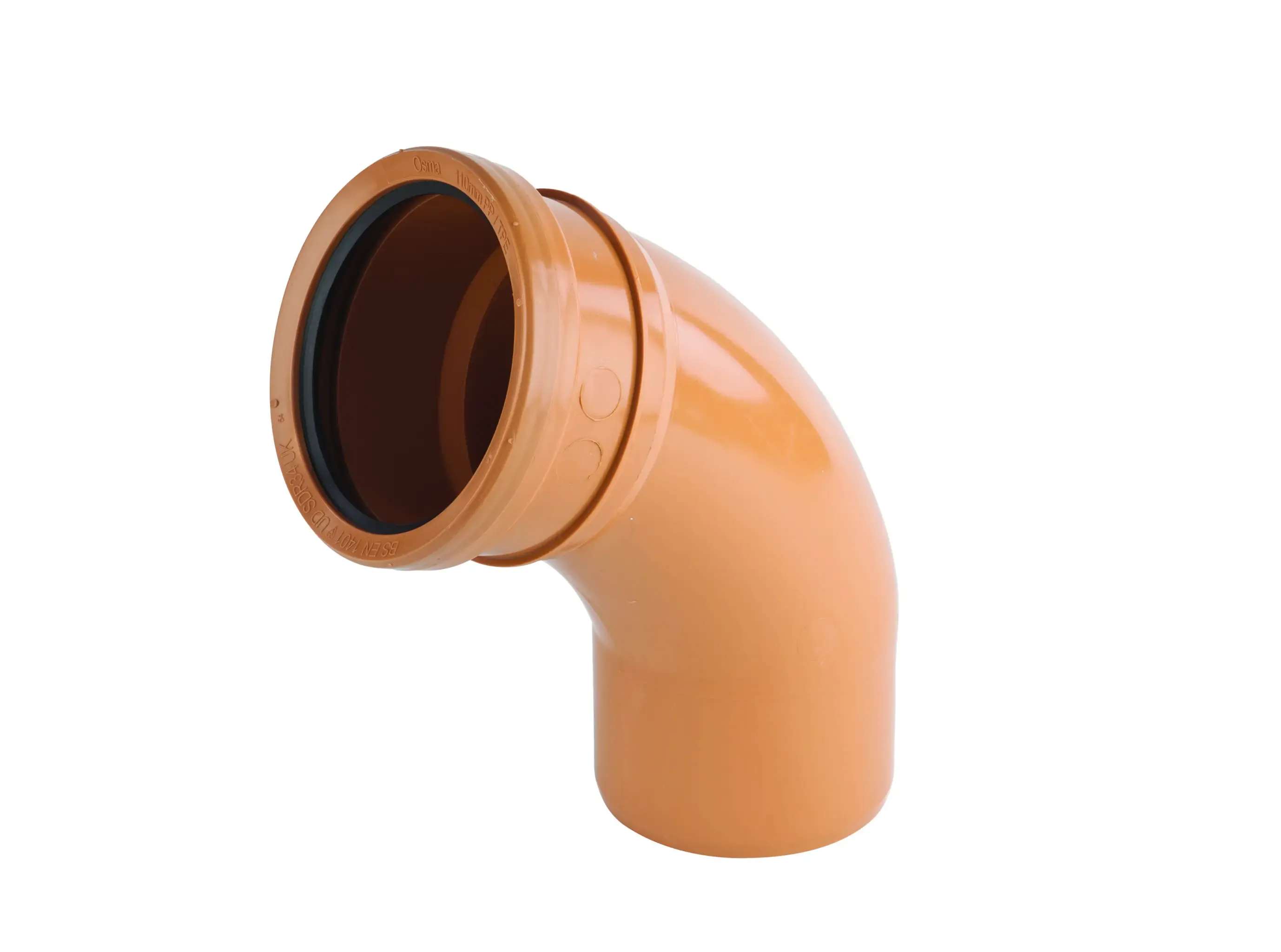 Short Radius Bend 67.5° Single Socket 110mm