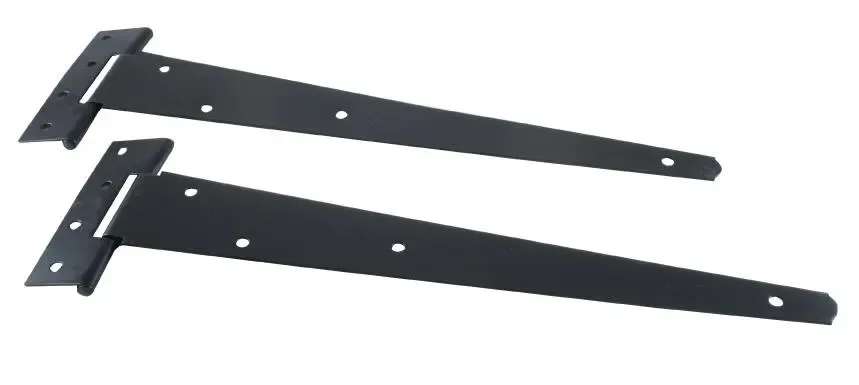 Tee Hinge - Medium, Black, 350mm (Qty.2)