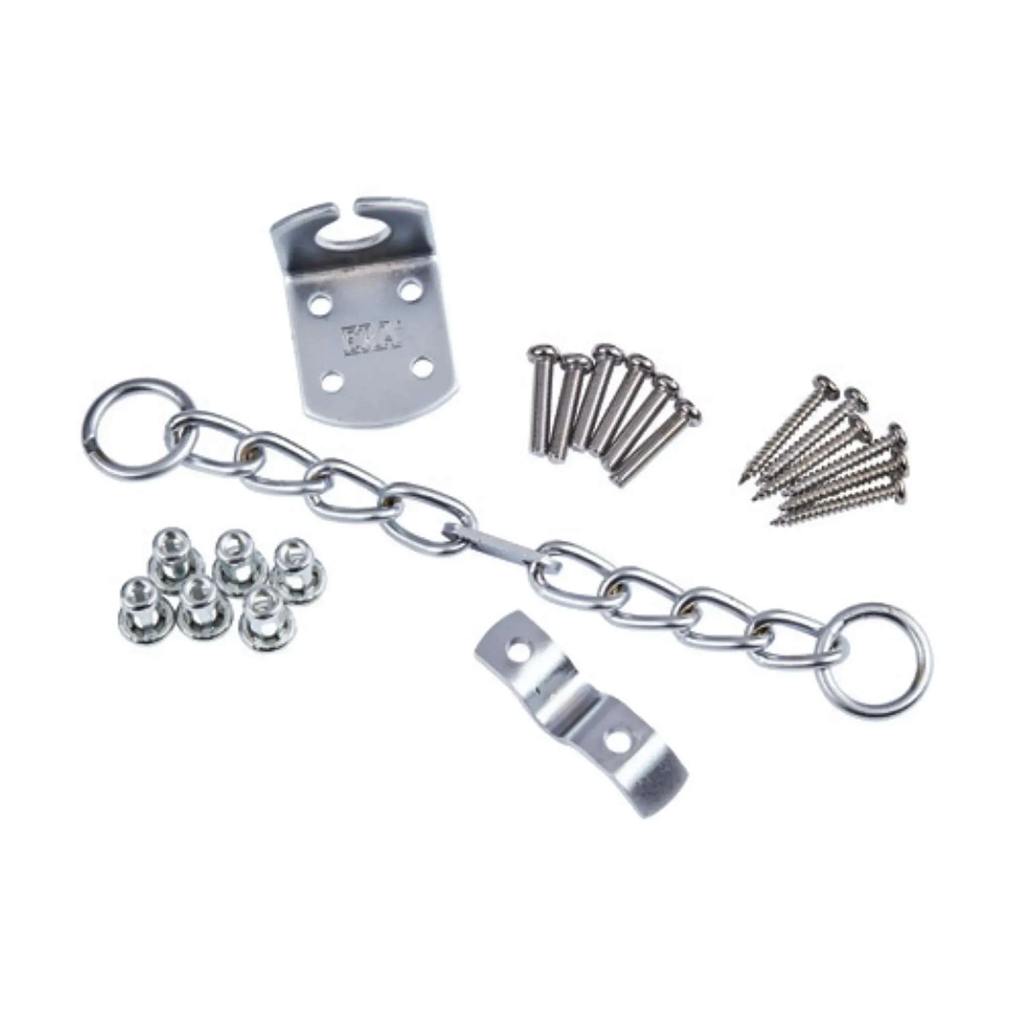 Security Door Chain - Satin Nickel