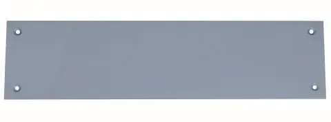 Finger Plate Satin Anodised Aluminium 300mm x 75mm