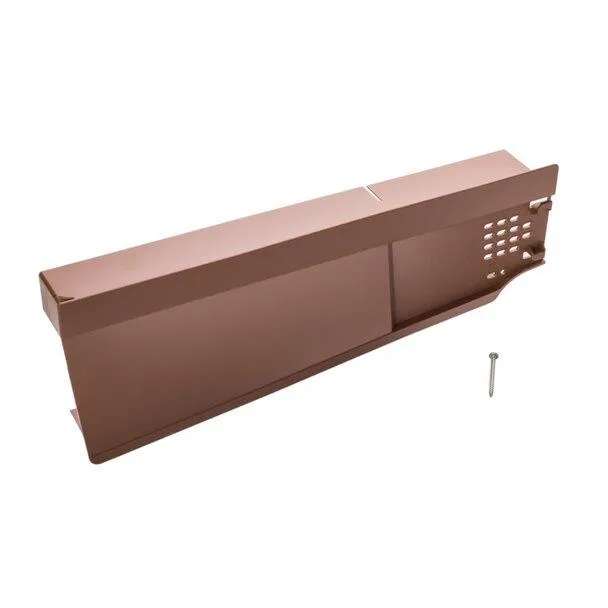 Redland Metric/15x9 Rapid DryVerge Gable End Pack Rust