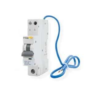 CU1RCBO6B Scolmore Click Elucian 6A Single Pole 1 Module B Curve 6kA 30mA Type A RCBO