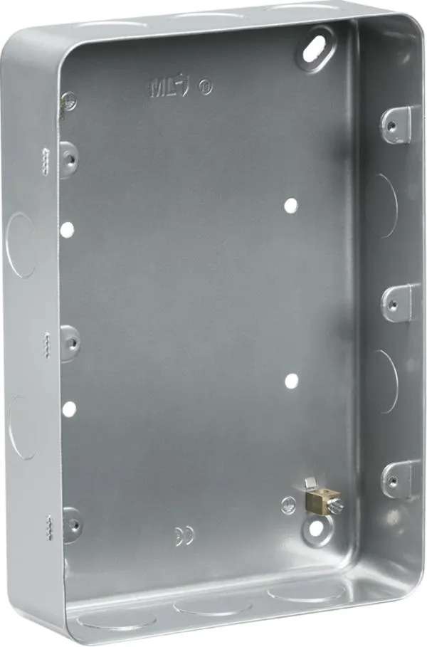 Metalclad 9-12G surface mount box