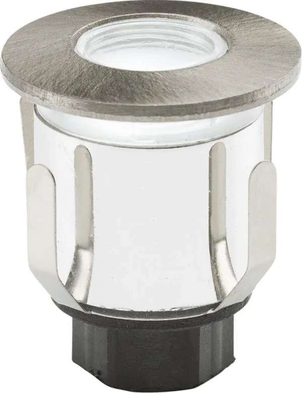 230V IP65 0.6W LED White Mini Ground Light comes with Three Interchangeable Heads