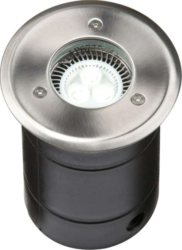 IP67 230V Round Stainless Steel Walkover Light