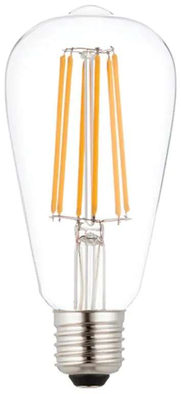 Lamp, LED E27 Filament, Pear Shape Dimmable