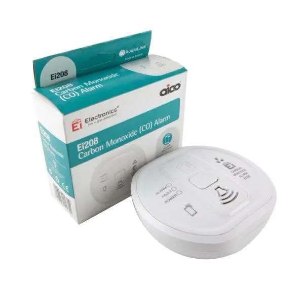 Carbon Monoxide Alarm, Lithium Battery Powered