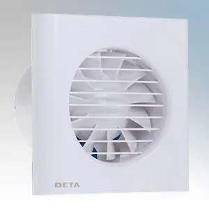 DETA, 4″ Extractor Fan with Timer