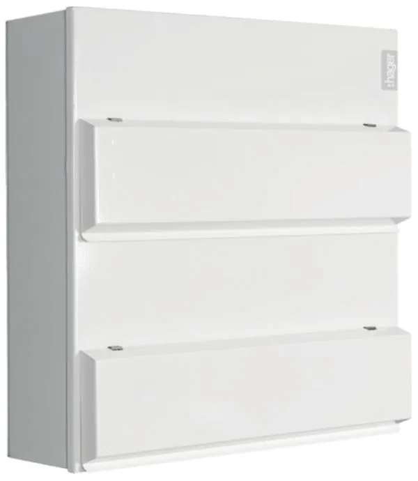 Hager VML11010 Consumer Unit 10 + 10 Way 100A