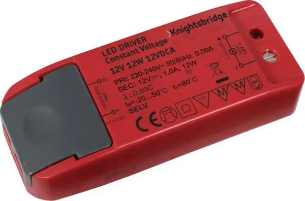 IP20 12V 12W LED Driver – Constant Voltage