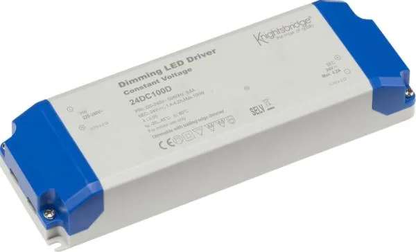 IP20 24V 100W DC Dimmable LED Driver – Constant Voltage