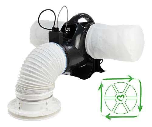 Monsoon Energysaver™ Positive Input-Loft Model DC Motor C/W Heater PPS/L/H