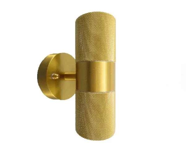 Save Light GU10 UP / Down Wall Light KNURL-GOLD (Gold)