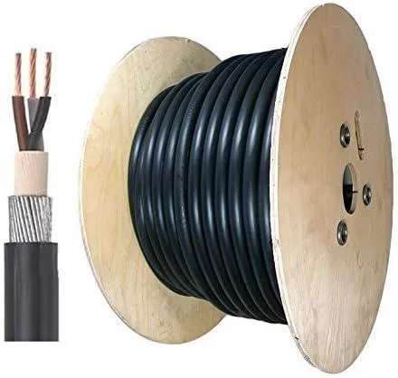 6943X BS5467 SWA PVC XLPE Armoured Cable 3 Core 16mm² 50m