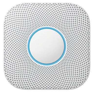 Google Nest S3000BWGB Battery Standalone 2nd Generation Smoke & Carbon Monoxide Alarm